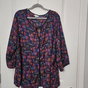 5/$30 Avenue Colorful Women's Top